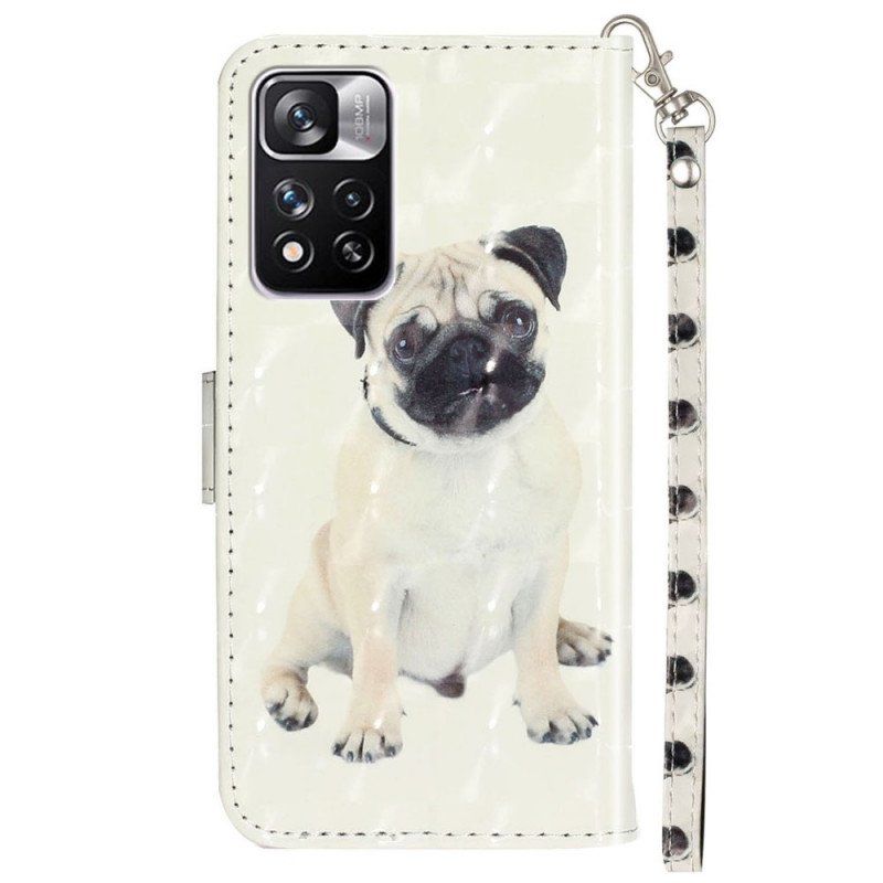 Fodral Xiaomi Redmi Note 11 Pro Plus 5G Med Kedjar Thong Hund