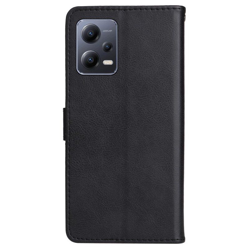 Fodral Xiaomi Redmi Note 12 5G Med Kedjar Vanlig Med Rem