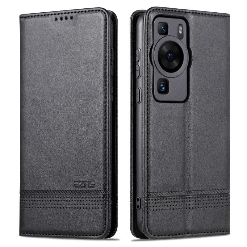 Folio-fodral Huawei P60 Pro Läderfodral Azns