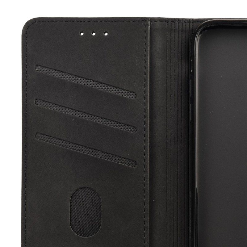 Folio-fodral Moto E40 / E30 / E20 Läderfodral Tvåfärgad Affärslädereffekt