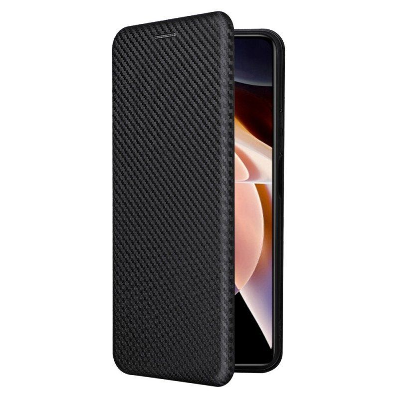Folio-fodral Xiaomi Redmi Note 11 Pro Plus 5G Läderfodral Färgad Kolsilikon