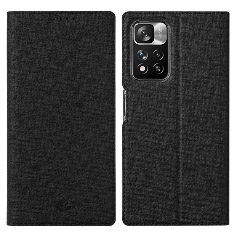 Folio-fodral Xiaomi Redmi Note 11 Pro Plus 5G Läderfodral Vili Dmx-serien