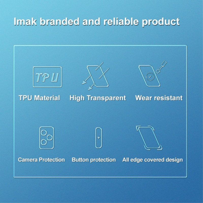 Mobilskal Oppo Find X5 Pro Imak Transparent