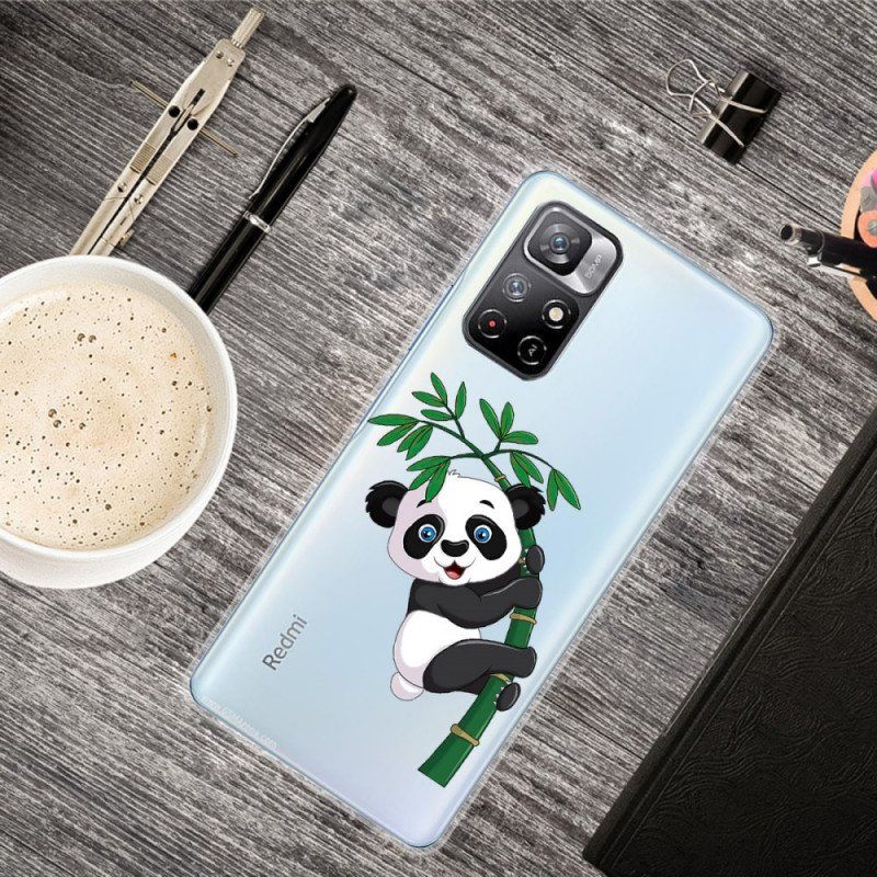 Mobilskal Xiaomi Redmi Note 11 Pro Plus 5G Panda På Bambu