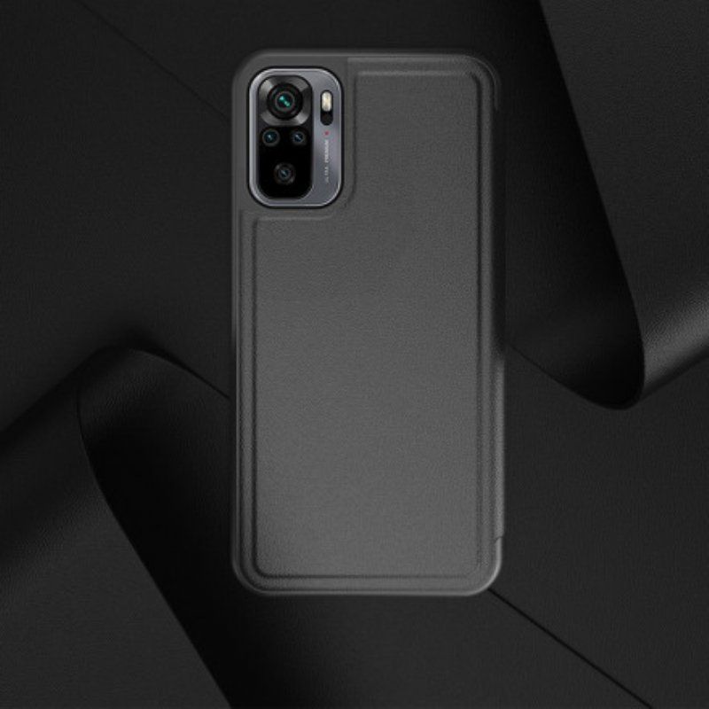Skal Xiaomi Redmi Note 10 / 10S Premium Konstläder